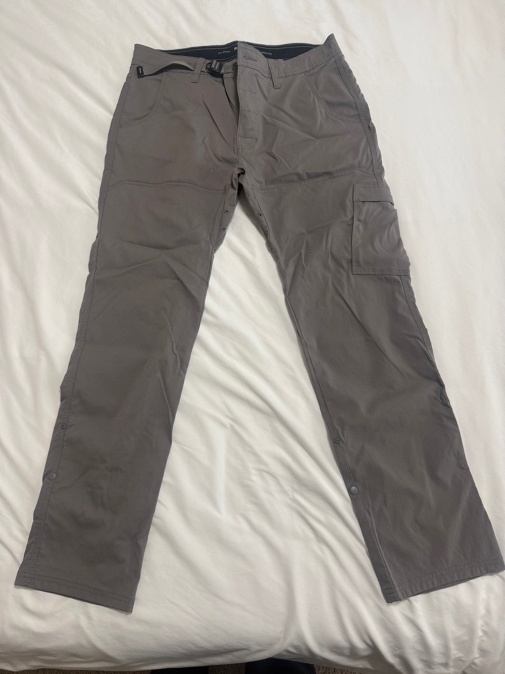 Prana Men's Cargo Pants - Gray